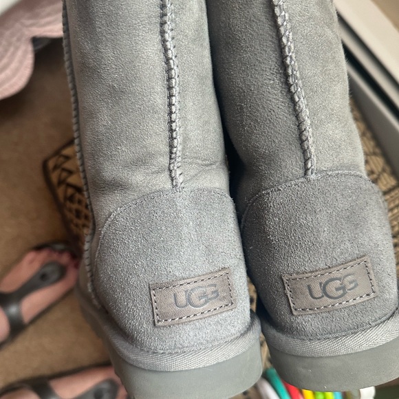 UGG Shoes - UGG Grey Suede Boots